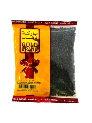 ماركة ذهب فلفل أسود كامل 250 جم