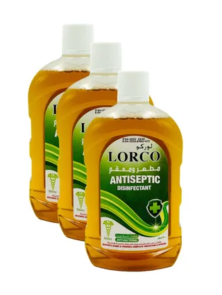 LORCO ANTISEPTIC DISINFECTANT 3X500ML