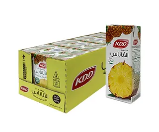 KDD PINEPPLE JUICE 24 x 180 ML