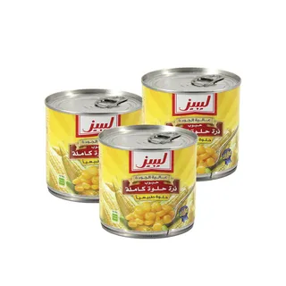 ليبيز ذرة حلوة كاملة 3*198 جم
