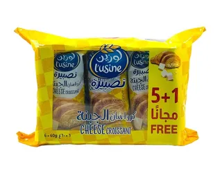 المراعي تصبيرة كرواسان الجبن 5+1*160 جم