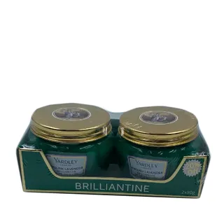 YARDLEY ENGLISH LAVENDER BRILLIANTINE 2 x 80GM