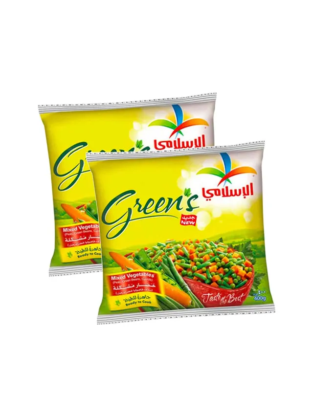 AL ISLAMI MIXED VEGETABLES 2X400GM PRO