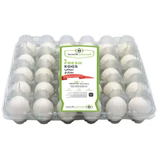 ALMADHOOD FRESH WHITE EGG MED 30PCS