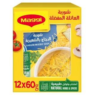 MAGGI CHICKEN NOODLE SOUP 12*60 GR