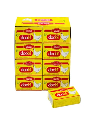 CHICKEN CUBES DOOBI 24X20GM