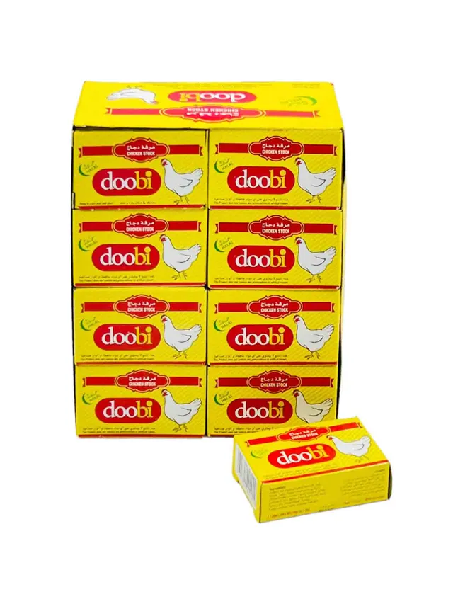 CHICKEN CUBES DOOBI 24X20GM
