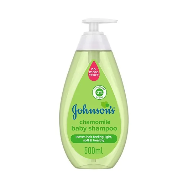 JOHNSONS CHAMOMILE BABY SHAMPOO 500ML