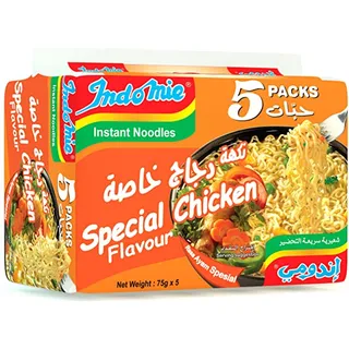 INDOMIE SPCL CKN NOODLES 5x75 GR