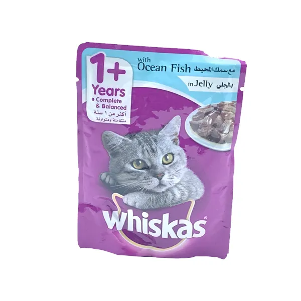 WHISKAS OCEAN FISH IN JELLY 85G