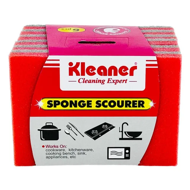 KIEANER Sponge Scourer Set 6 PCS
