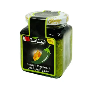 مخللات المنامة معبوج كويتي أخضر 250 جم