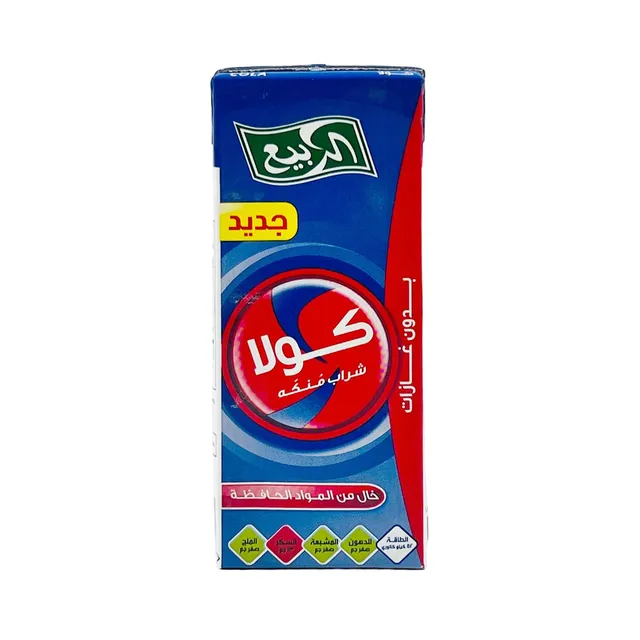 الربيع شراب كولا منكه بدون غازات 200 مل