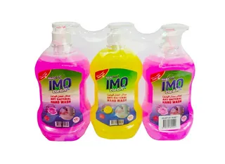 IMO CLEAN ANTIBACTERIAL  HANDWASH ASSRTD 3X500ML