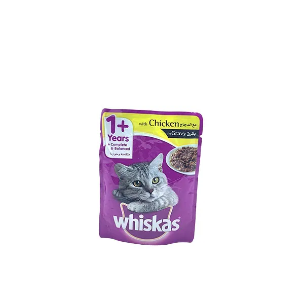 WHISKAS GRAVY WITH CHICKEN 85GM