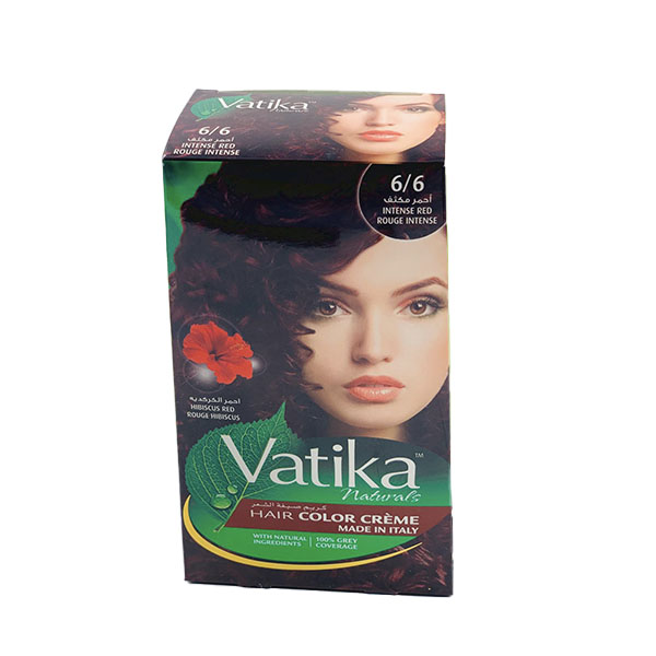 VATIKA NATURALS HAIR COLOR CREME- INTENSE RED