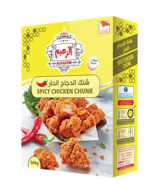 ALZAEEM CHICKEN CHUNKS SPICY 360 G