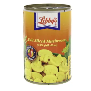 LIBBYS MUSHROOMS SLICED 400 G