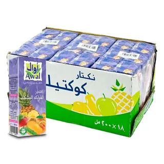 أوال نكتاركوكتيل 18*200 مل