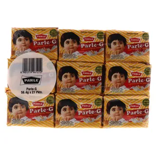 PARLE G GLUCOSE BISCUIT 27x56.4GR