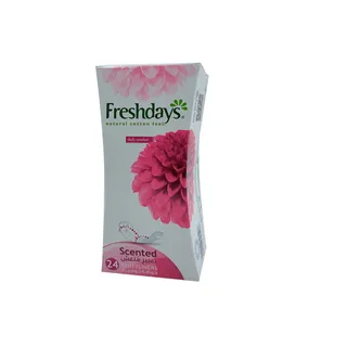 FRESHDAYS PARFUME SCENTED PANTYLINERS 24 SLIPS