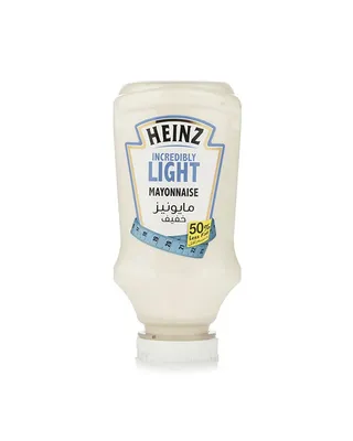 HEINZ INCREDIBLY LIGHT MAYONNAISE 225ML
