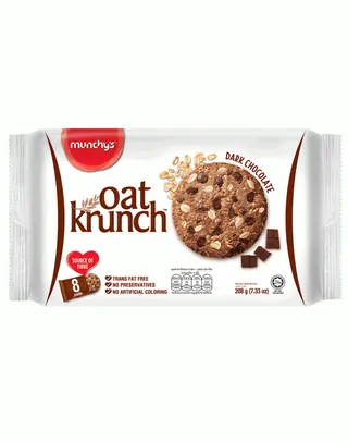 OATKRUNCH DARK CHOCO CRACKERS 180G