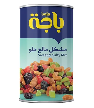 باجة مكسرات مشكل مالح حلو 450 جم