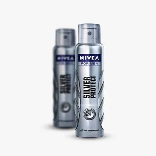 Nivea Silver Protect Dew For Men Spray 2*200ML