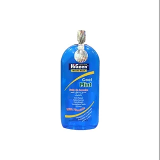 HIGEEN COOL MINT MOUTH WASH WITH FLUORIDE 400ML