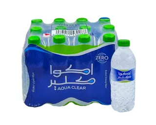 أكوا كلير مياه معدنية 12*500 مل