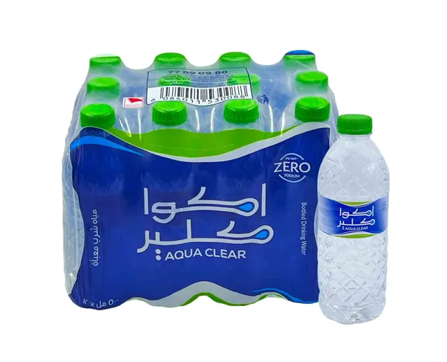 أكوا كلير مياه معدنية 12*500 مل
