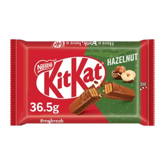 NESTLE KITKAT 4 FINGER HAZELNUT 36.5GM