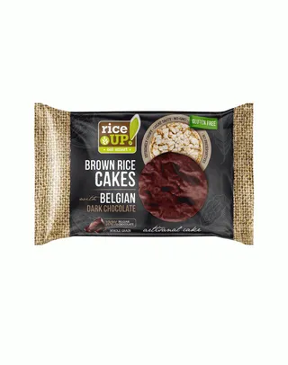 RICE UP RICE CAKE WITH BELGIAN DARK CHOCOLATE 30GM