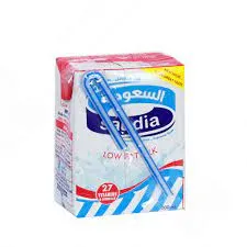 السعوديه حليب قليل الدسم 200 مل