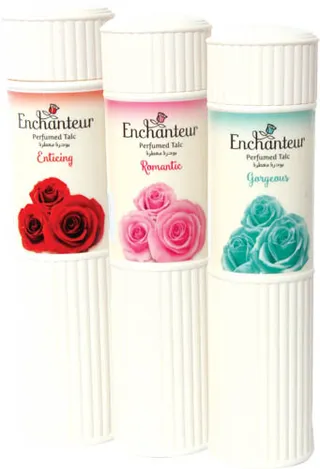 Enchanteur Perfumed Talc Asstd 250gm2+1