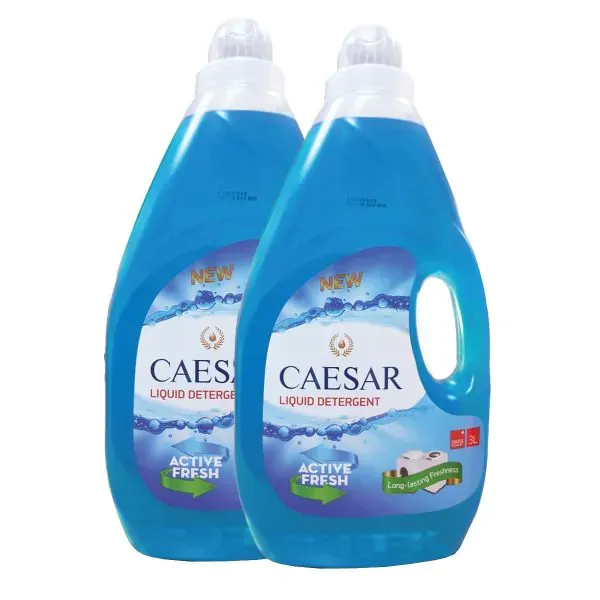 CAESAR LIQUID DETERGENT ACTIVE FRESH 2X3 LTR OFFER PACK
