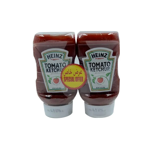 HEINZ TOMATO KETCHUP 2X400GR