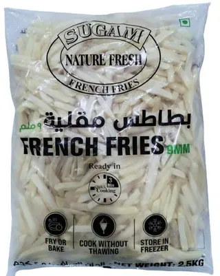 سوجام بطاطس مقلية 9 ملم 2500 جرام