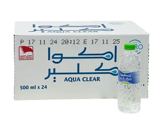 500ملx24 مياه اكوا كلير