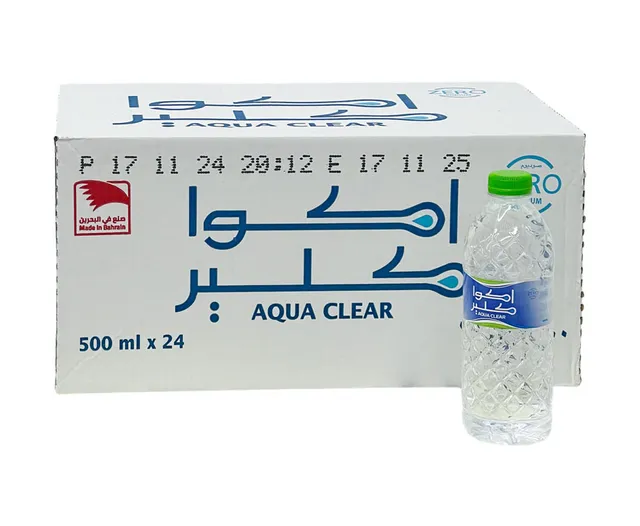 AQUA CLEAR WATER 24X500ML