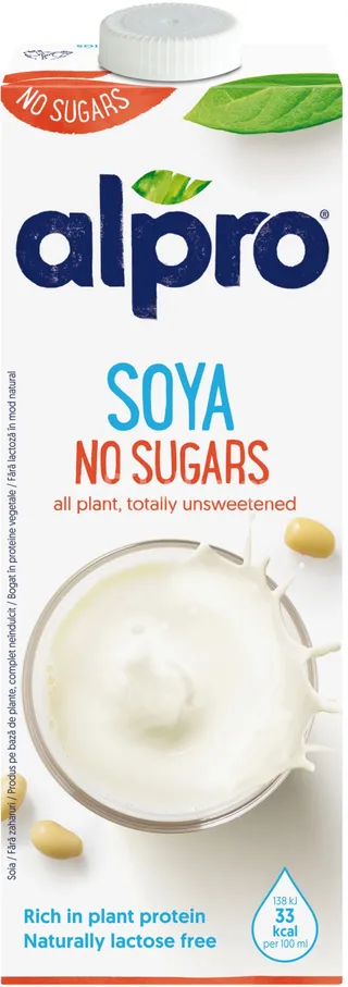 ALPRO SOYA MILK UNSWEETENED (1LTR)