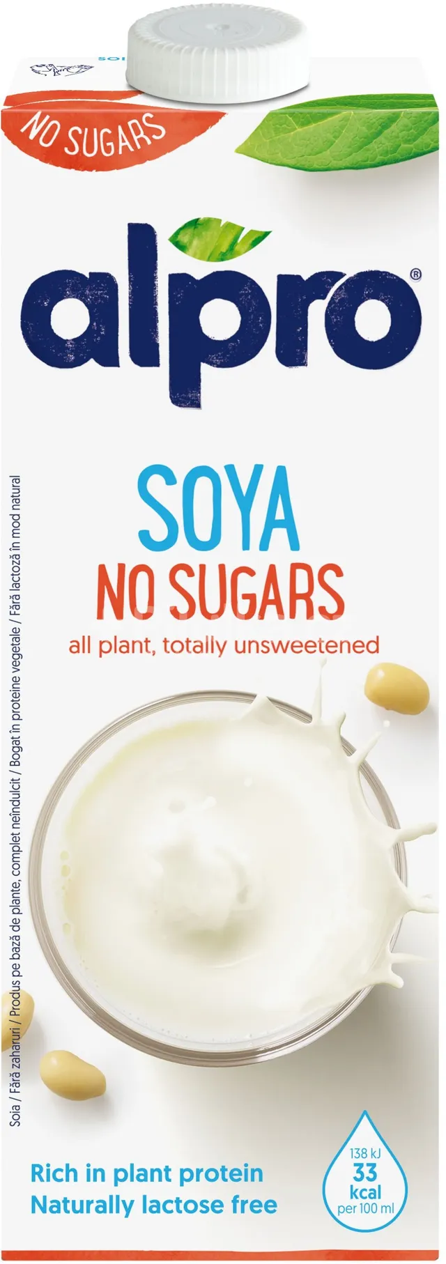ALPRO SOYA MILK UNSWEETENED (1LTR)