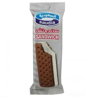 السعودية آيس كريم ساندويتش 100 مل