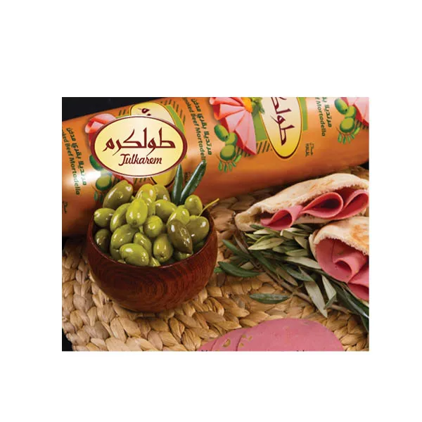 SMOKED BEEF MORTADELLA OLIVES KG