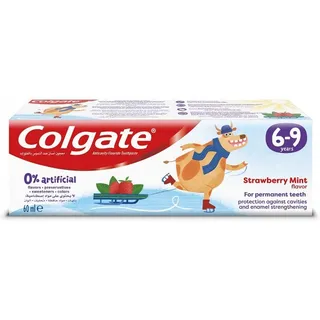 COLGATE 6-9 YEARS STRAWBERRY MINT TOOTHPASTE 60ML