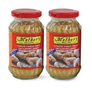 MOTHERS GINGER&GARLIC PASTE 2X300 GR