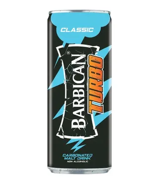 BARBICAN TURBO CLASSIC MALT DRINK 240ML
