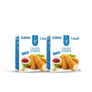 المها شرائح الدجاج 2×400 جم