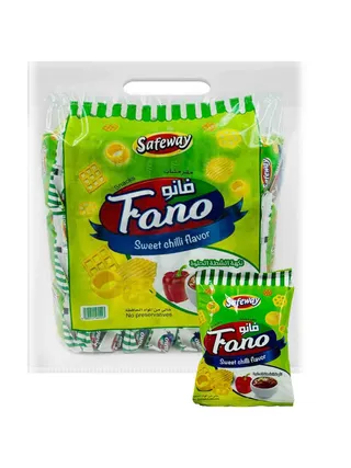 SAFEWAY FANO SWEET CHILLI FLAVOR 24 x 13GM